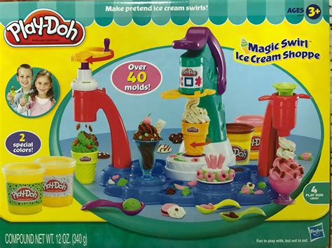 The Joy of Making Play Doh Magic Swirl Ice Creams